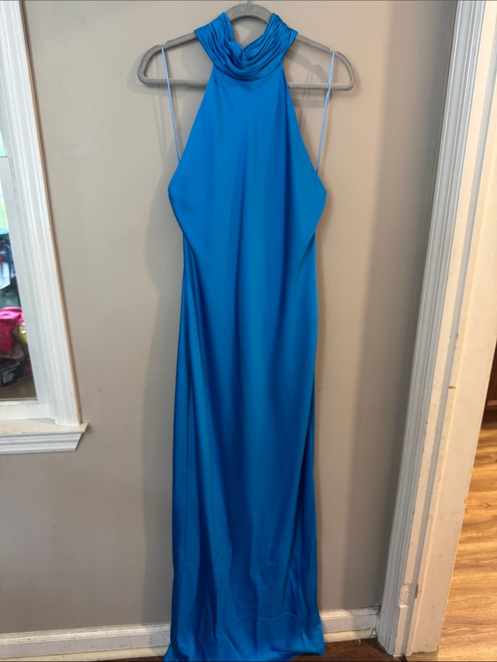 NWT Ramy Brook Tatiana Gown Lake Blue Size 14